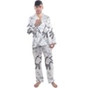 Hands Reference Art Drawing Men s Long Sleeve Satin Pyjamas Set View1