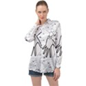 Hands Reference Art Drawing Long Sleeve Satin Shirt View1