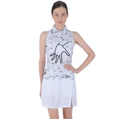 Hands Reference Art Drawing Women s Sleeveless Polo Tee by Mariart