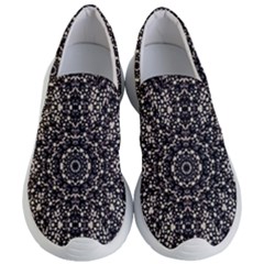 Modern Baroque Print Women s Lightweight Slip Ons by dflcprintsclothing