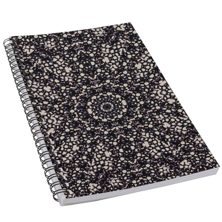 Modern Baroque Print 5.5  x 8.5  Notebook