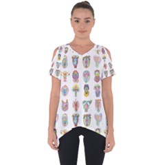 Female Reproductive System  Cut Out Side Drop Tee by ArtByAng