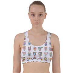 Female Reproductive System  Back Weave Sports Bra by ArtByAng