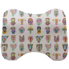 Female Reproductive System  Head Support Cushion by ArtByAng