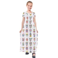 Female Reproductive System  Kids  Short Sleeve Maxi Dress by ArtByAng