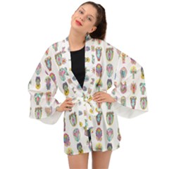 Female Reproductive System  Long Sleeve Kimono by ArtByAng