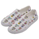 Female Reproductive System  Men s Canvas Slip Ons View2