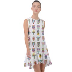 Female Reproductive System  Frill Swing Dress by ArtByAng