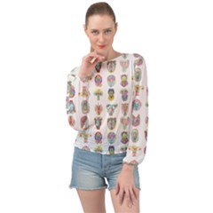 Female Reproductive System  Banded Bottom Chiffon Top by ArtByAng