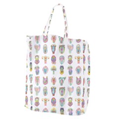 Female Reproductive System  Giant Grocery Tote by ArtByAng