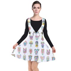 Female Reproductive System  Plunge Pinafore Dress by ArtByAng