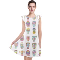 Female Reproductive System  Tie Up Tunic Dress by ArtByAng