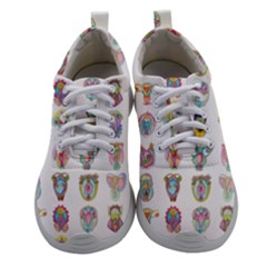 Female Reproductive System  Athletic Shoes by ArtByAng