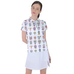 Female Reproductive System  Women s Polo Tee