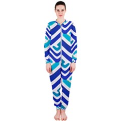 Colored Abstract Print1 Onepiece Jumpsuit (ladies) 