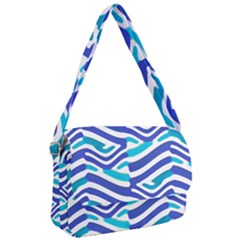 Colored Abstract Print1 Courier Bag by dflcprintsclothing