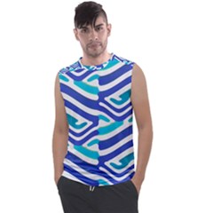 Colored Abstract Print1 Men s Regular Tank Top by dflcprintsclothing