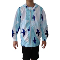 Illustrations Birds Flying Kids  Hooded Windbreaker