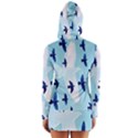 Illustrations Birds Flying Long Sleeve Hooded T-shirt View2