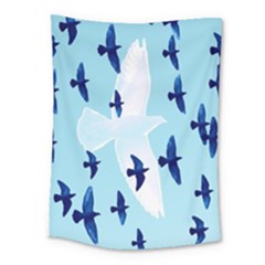 Illustrations Birds Flying Medium Tapestry