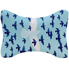 Illustrations Birds Flying Seat Head Rest Cushion