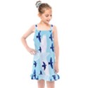 Illustrations Birds Flying Kids  Overall Dress View1