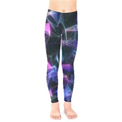 Abstract Atom Background Kids  Leggings