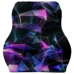 Abstract Atom Background Car Seat Velour Cushion  by Mariart