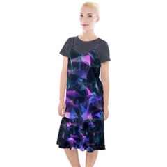 Abstract Atom Background Camis Fishtail Dress