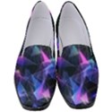 Abstract Atom Background Women s Classic Loafer Heels View1