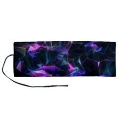 Abstract Atom Background Roll Up Canvas Pencil Holder (m) by Mariart