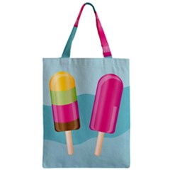 Ice Cream Parlour Zipper Classic Tote Bag by HermanTelo