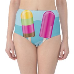 Ice Cream Parlour Classic High-waist Bikini Bottoms by HermanTelo