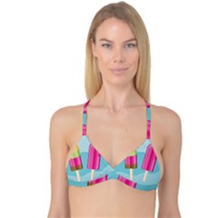 Ice Cream Parlour Reversible Tri Bikini Top by HermanTelo