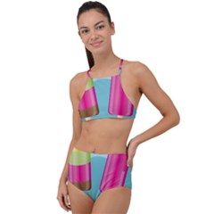 Ice Cream Parlour High Waist Tankini Set by HermanTelo