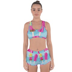 Ice Cream Parlour Racerback Boyleg Bikini Set by HermanTelo