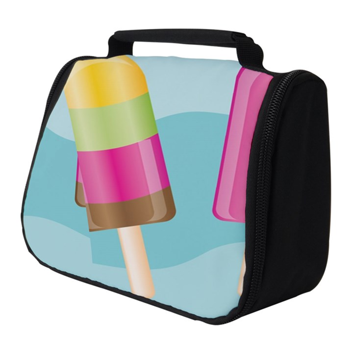 Ice Cream Parlour Full Print Travel Pouch (Small)