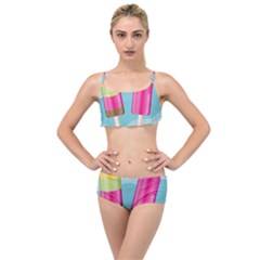 Ice Cream Parlour Layered Top Bikini Set by HermanTelo