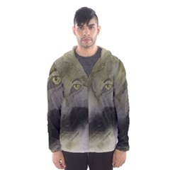 Wolf Evil Monster Men s Hooded Windbreaker