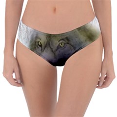 Wolf Evil Monster Reversible Classic Bikini Bottoms