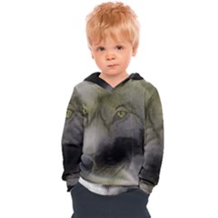 Wolf Evil Monster Kids  Overhead Hoodie by HermanTelo