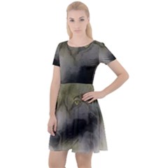 Wolf Evil Monster Cap Sleeve Velour Dress 