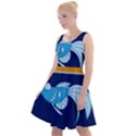 Fish Water Fisherman Knee Length Skater Dress View1