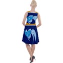 Fish Water Fisherman Knee Length Skater Dress View2