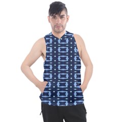 Geometry Blocks Men s Sleeveless Hoodie by Sparkle