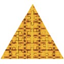 Digital Illusion Wooden Puzzle Triangle View1