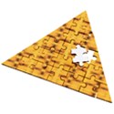 Digital Illusion Wooden Puzzle Triangle View2