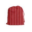 Red Kalider Drawstring Pouch (Large) View1