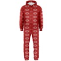 Red Kalider Hooded Jumpsuit (Men)  View1