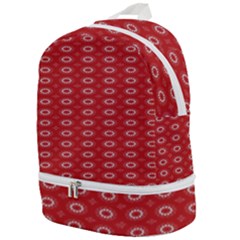 Red Kalider Zip Bottom Backpack